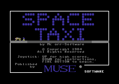 Space Taxi screenshot 3 for Commodore 64